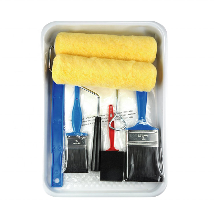 Set de tăvi profesionale Paint Runner Multifunction Roller Brush Tool Rolă de tăiat tăiat pentru pictură pe perete