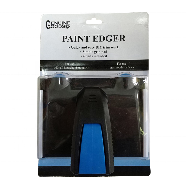 Painters Pad Reumple Paint Edger 2 roți de ghidare Pad de vopsea pentru zona de colț cu plăcuțe de schimb